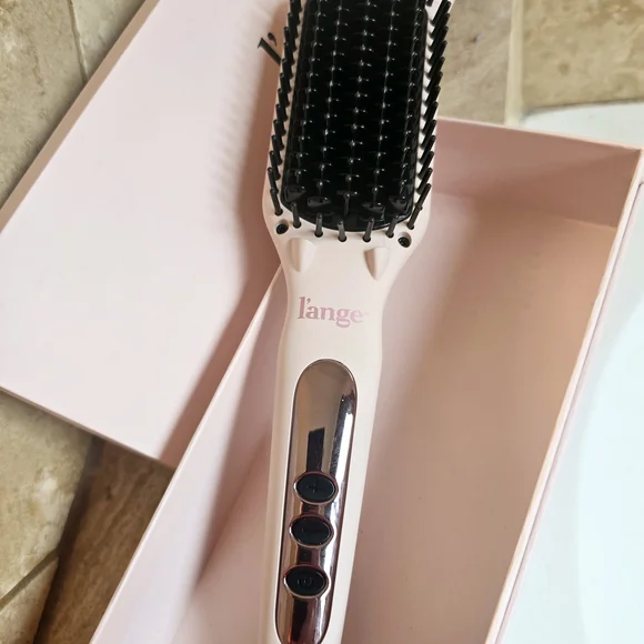 L'ange Pink Hair Straightening Brush - Picture 2 of 3